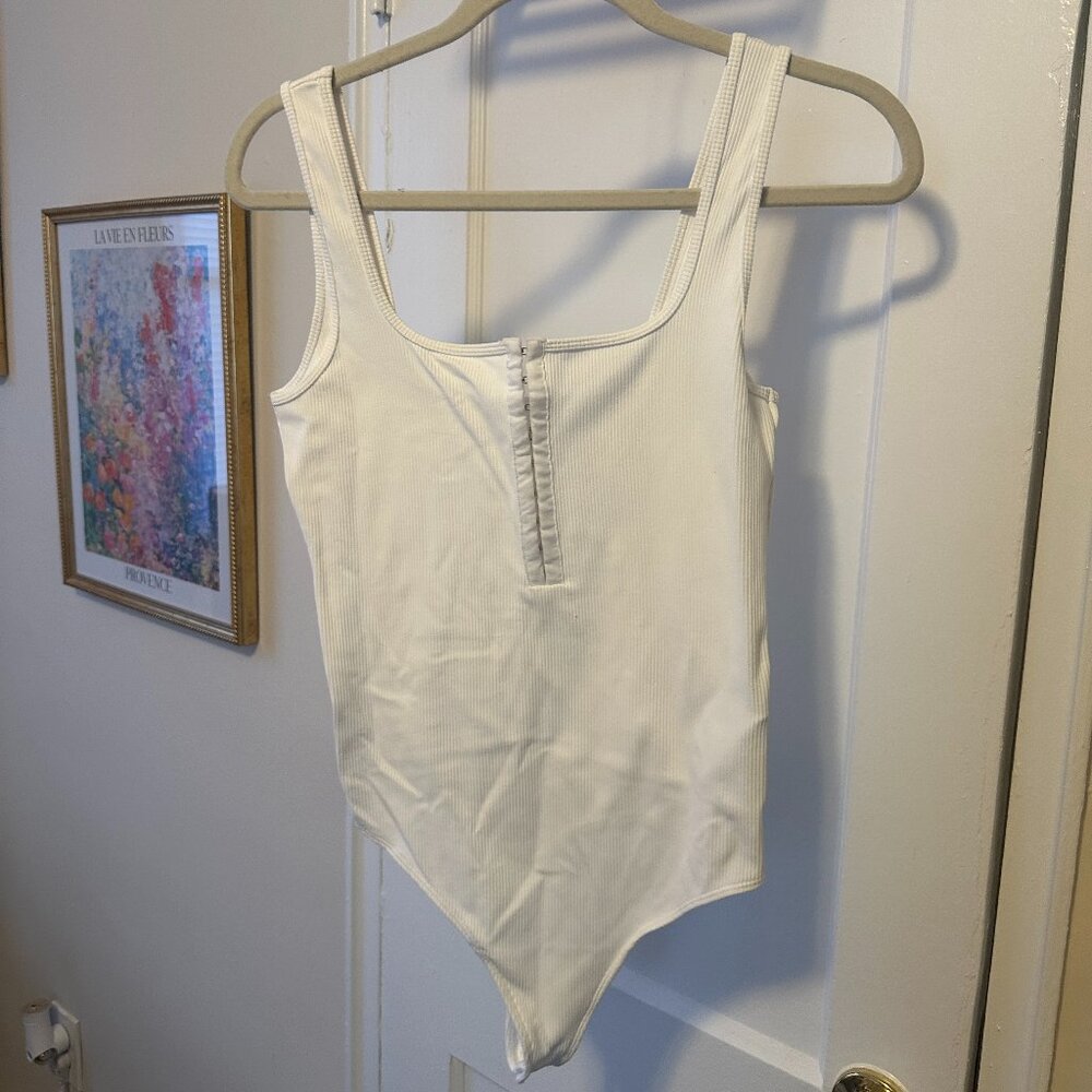 Abercrombie & Fitch White Bodysuit